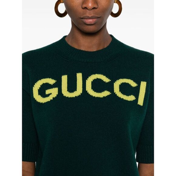 Gucci Women Logo Wool Sweater - Picture 5 of 5